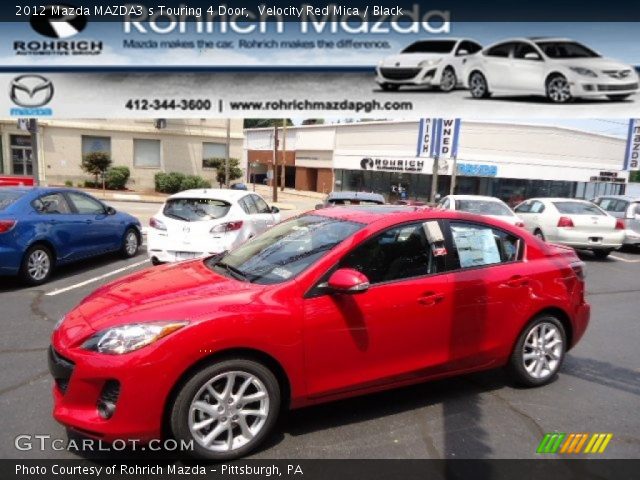 2012 Mazda MAZDA3 s Touring 4 Door in Velocity Red Mica