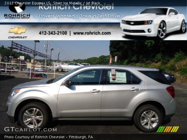 2012 Chevrolet Equinox LS in Silver Ice Metallic