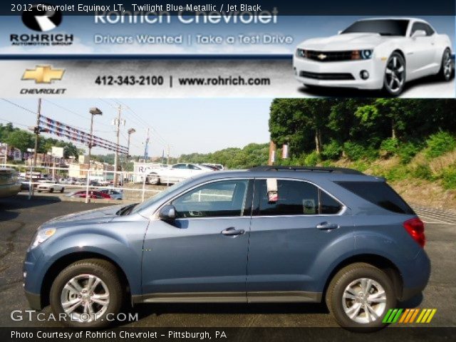 2012 Chevrolet Equinox LT in Twilight Blue Metallic