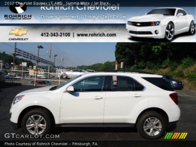 2012 Chevrolet Equinox LT AWD in Summit White