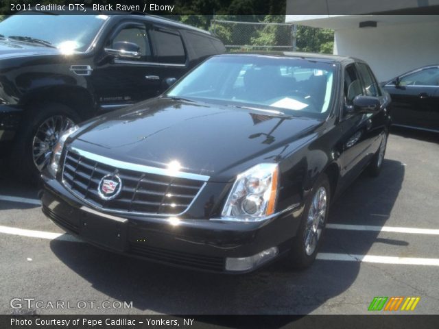 2011 Cadillac DTS  in Black Raven