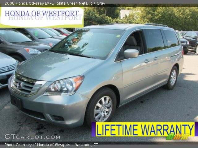 2008 Honda Odyssey EX-L in Slate Green Metallic