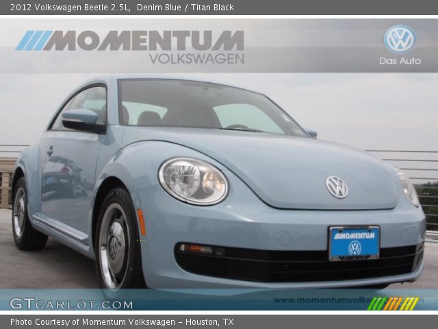 2012 Volkswagen Beetle 2.5L in Denim Blue