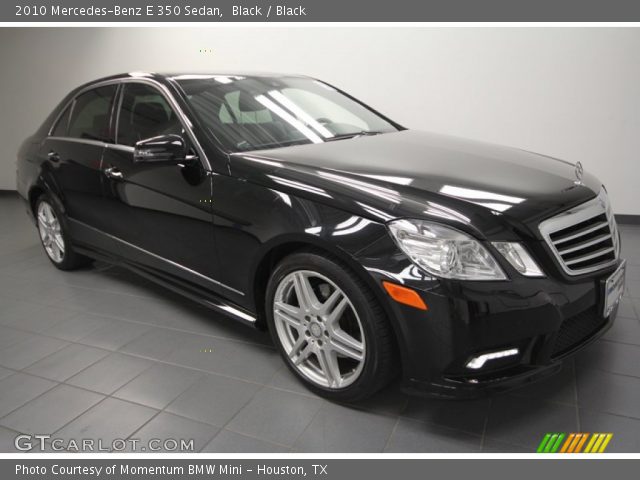 2010 Mercedes-Benz E 350 Sedan in Black