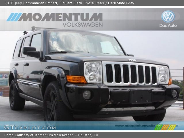 2010 Jeep Commander Limited in Brilliant Black Crystal Pearl