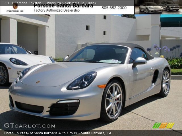 2013 Porsche Boxster S in Platinum Silver Metallic