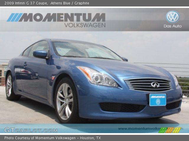 2009 Infiniti G 37 Coupe in Athens Blue