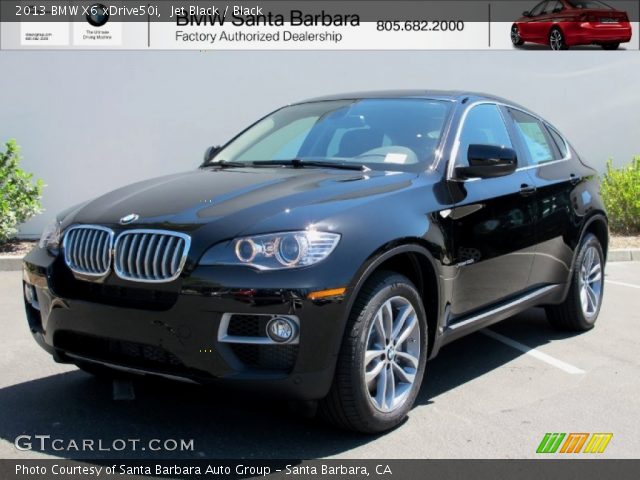 2013 BMW X6 xDrive50i in Jet Black