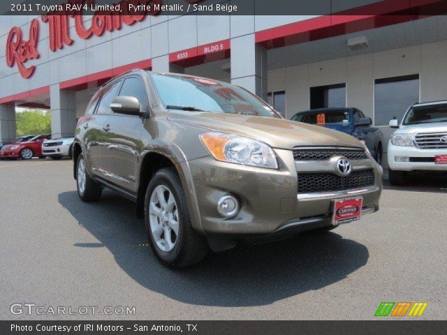 2011 Toyota RAV4 Limited in Pyrite Metallic