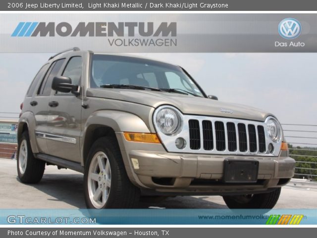 2006 Jeep Liberty Limited in Light Khaki Metallic