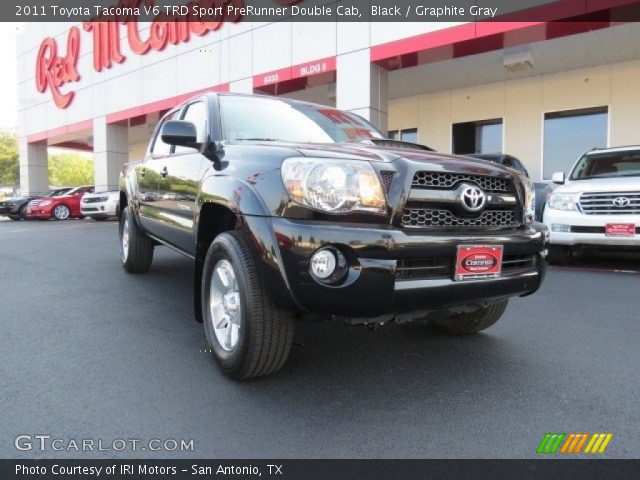 2011 Toyota Tacoma V6 TRD Sport PreRunner Double Cab in Black
