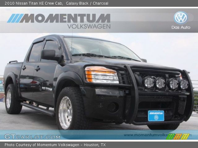 2010 Nissan Titan XE Crew Cab in Galaxy Black