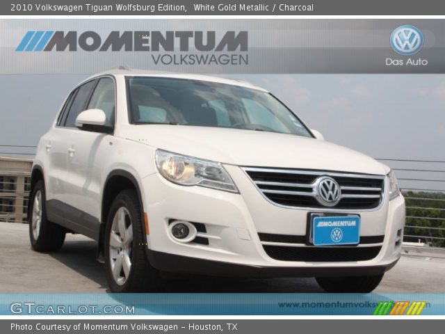 2010 Volkswagen Tiguan Wolfsburg Edition in White Gold Metallic