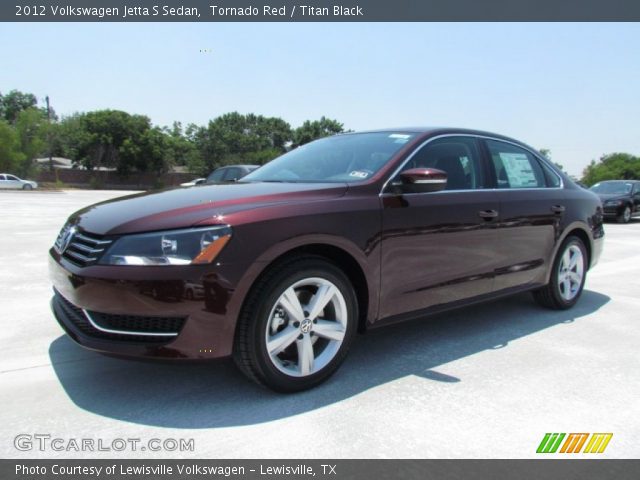 2012 Volkswagen Jetta S Sedan in Tornado Red