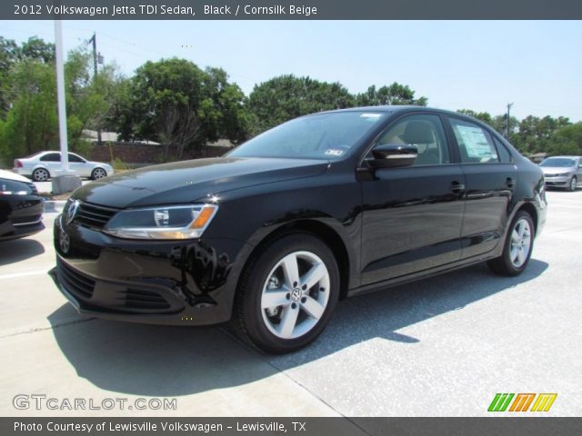 2012 Volkswagen Jetta TDI Sedan in Black