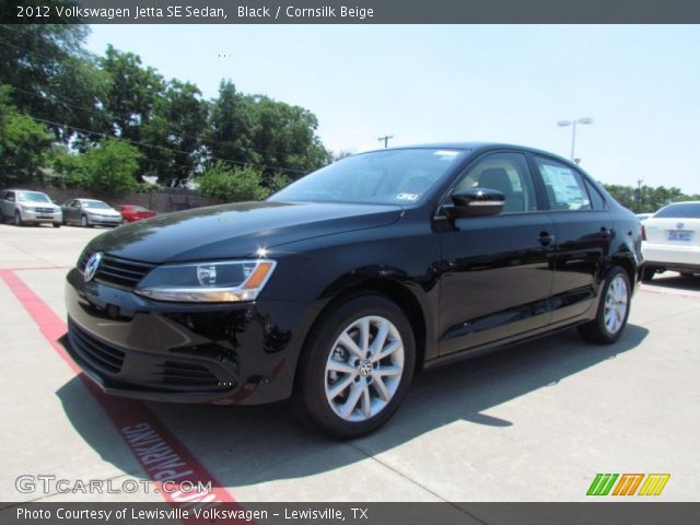 2012 Volkswagen Jetta SE Sedan in Black