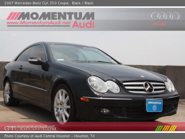 2007 Mercedes-Benz CLK 350 Coupe in Black
