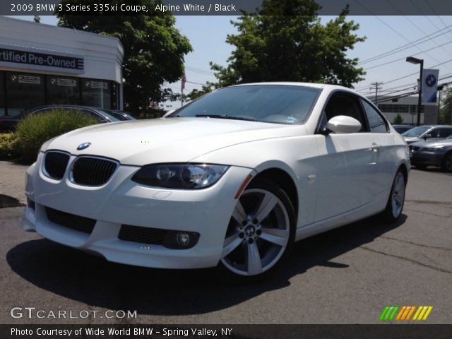 2009 BMW 3 Series 335xi Coupe in Alpine White