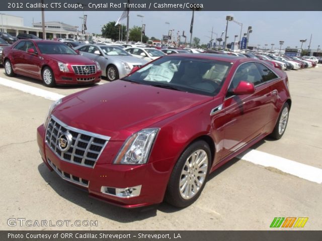 2012 Cadillac CTS Coupe in Crystal Red Tintcoat