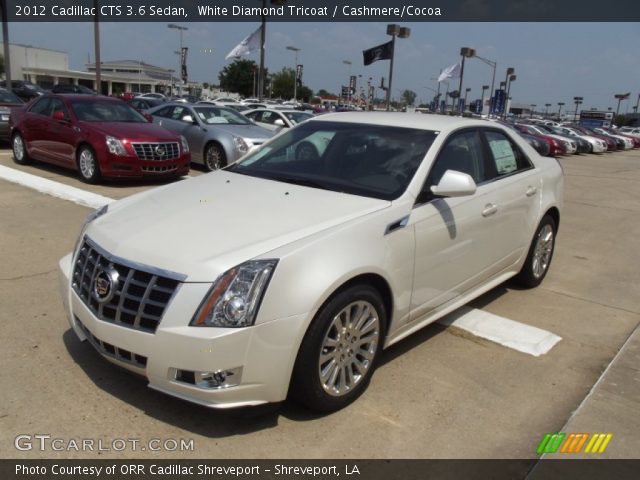 2012 Cadillac CTS 3.6 Sedan in White Diamond Tricoat