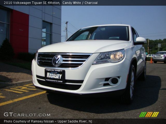 2010 Volkswagen Tiguan SE 4Motion in Candy White