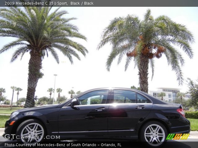 2009 Mercedes-Benz C 350 Sport in Black