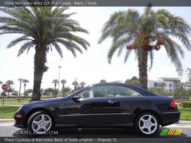 2009 Mercedes-Benz CLK 350 Coupe in Black