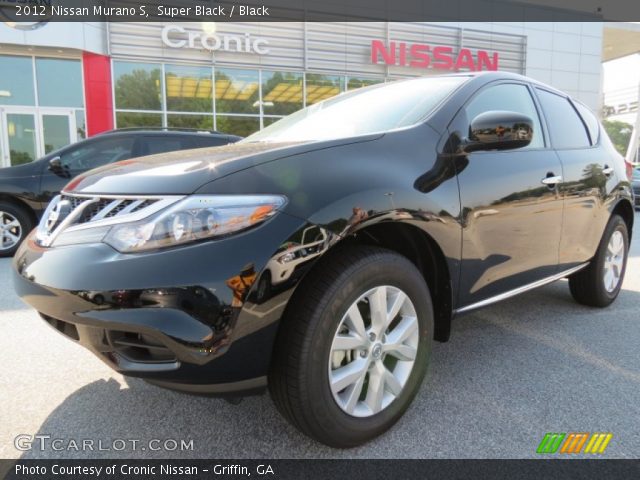 2012 Nissan Murano S in Super Black