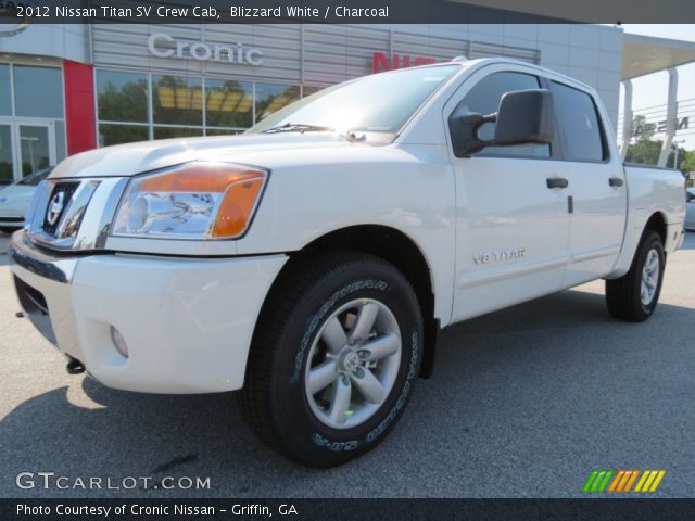2012 Nissan Titan SV Crew Cab in Blizzard White
