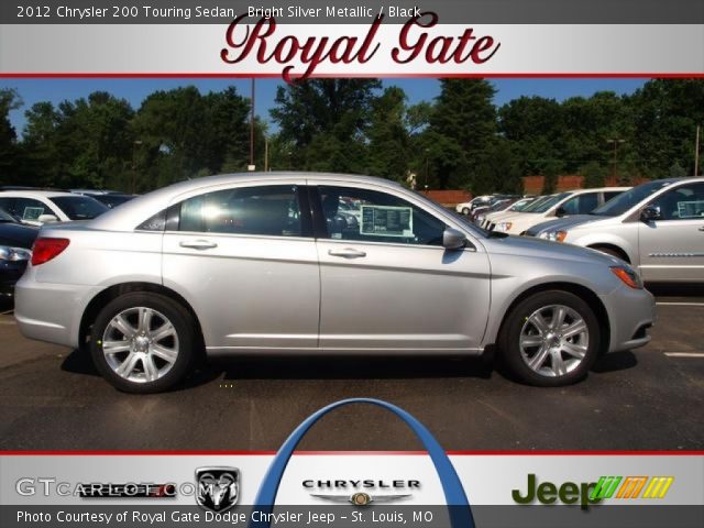2012 Chrysler 200 Touring Sedan in Bright Silver Metallic