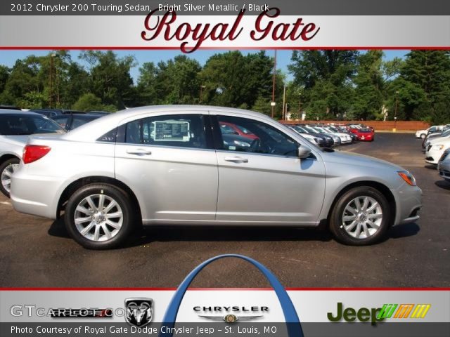 2012 Chrysler 200 Touring Sedan in Bright Silver Metallic