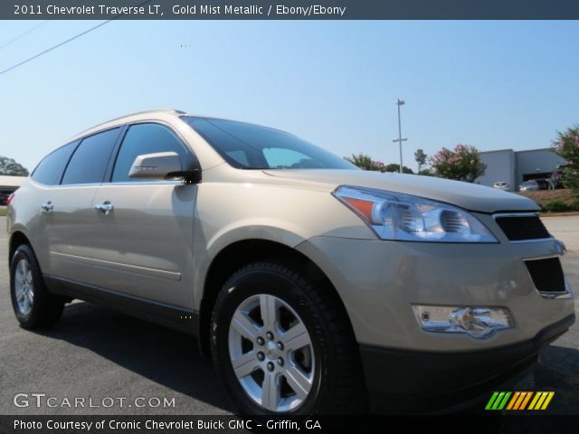 2011 Chevrolet Traverse LT in Gold Mist Metallic