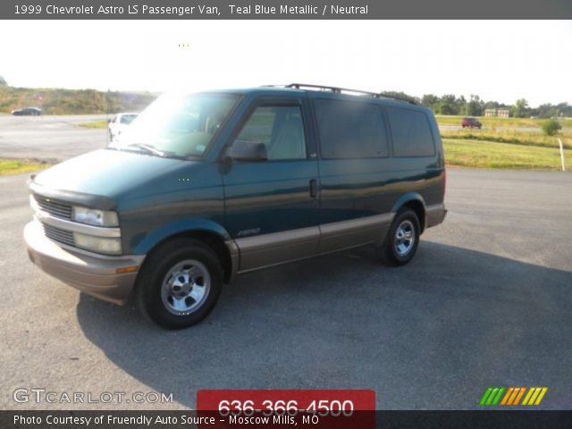 1999 Chevrolet Astro LS Passenger Van in Teal Blue Metallic