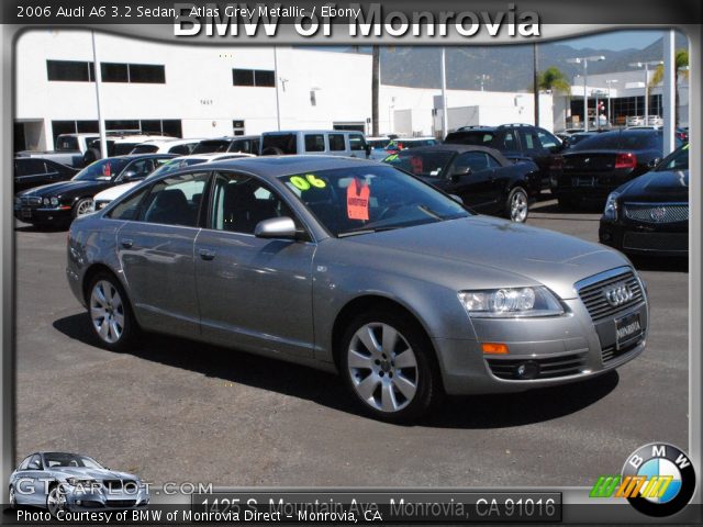 2006 Audi A6 3.2 Sedan in Atlas Grey Metallic