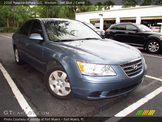 2009 Hyundai Sonata GLS in Medium Silver Blue