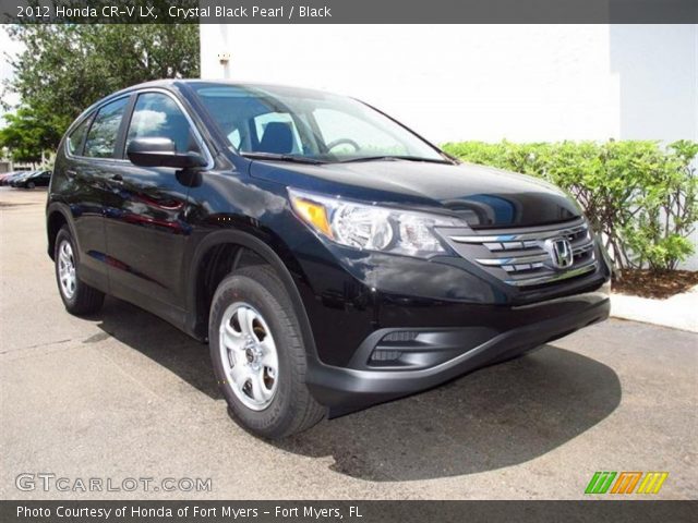 2012 Honda CR-V LX in Crystal Black Pearl