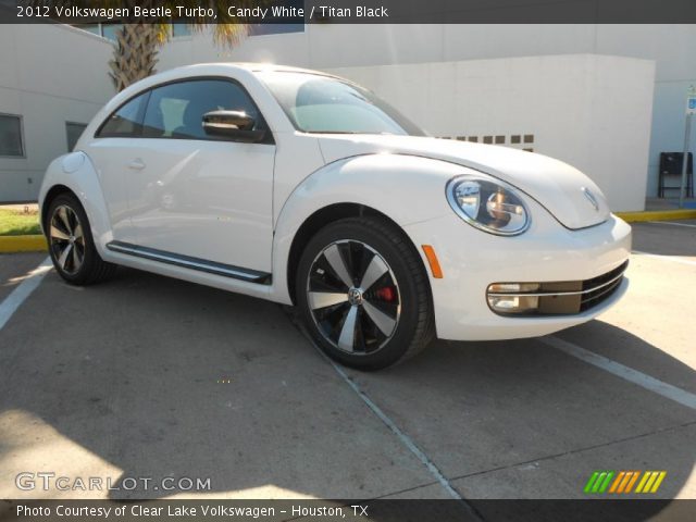 2012 Volkswagen Beetle Turbo in Candy White