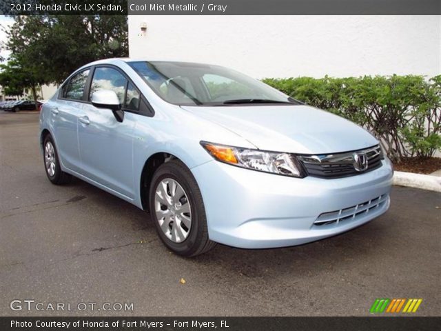 2012 Honda Civic LX Sedan in Cool Mist Metallic