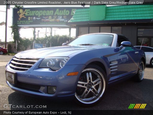 2005 Chrysler Crossfire Limited Roadster in Aero Blue Pearlcoat