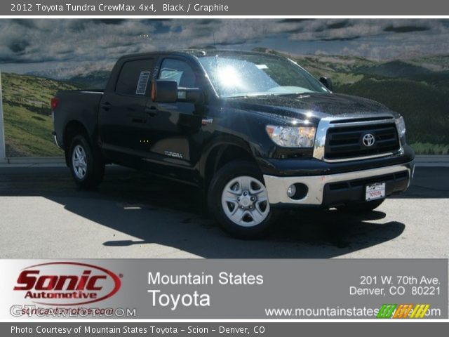 2012 Toyota Tundra CrewMax 4x4 in Black