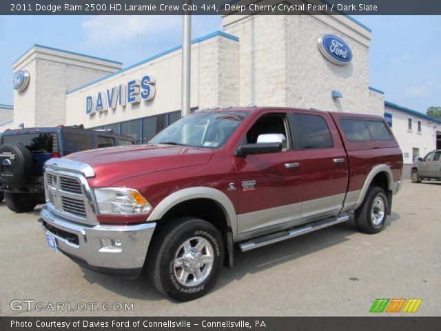 2011 Dodge Ram 2500 HD Laramie Crew Cab 4x4 in Deep Cherry Crystal Pearl