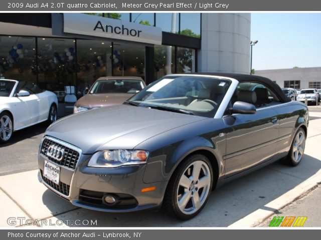 2009 Audi A4 2.0T quattro Cabriolet in Meteor Grey Pearl Effect