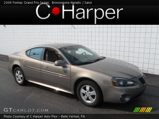 2006 Pontiac Grand Prix Sedan in Bronzestone Metallic