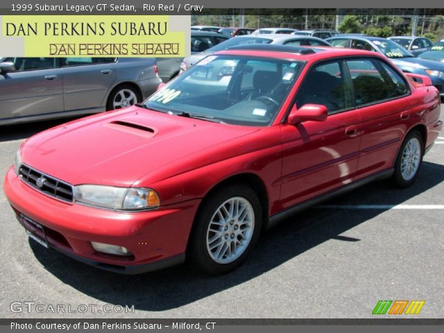 1999 Subaru Legacy GT Sedan in Rio Red