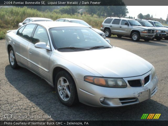 2004 Pontiac Bonneville SE in Liquid Silver Metallic