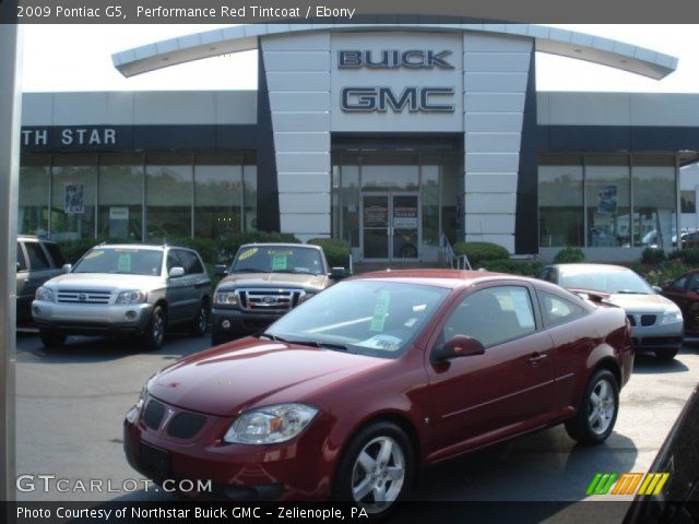 2009 Pontiac G5  in Performance Red Tintcoat