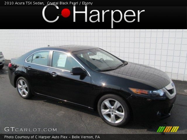 2010 Acura TSX Sedan in Crystal Black Pearl