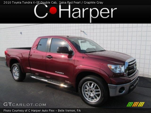 2010 Toyota Tundra X-SP Double Cab in Salsa Red Pearl