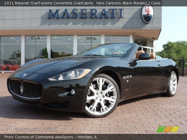 2011 Maserati GranTurismo Convertible GranCabrio in Nero Carbonio (Black Metallic)