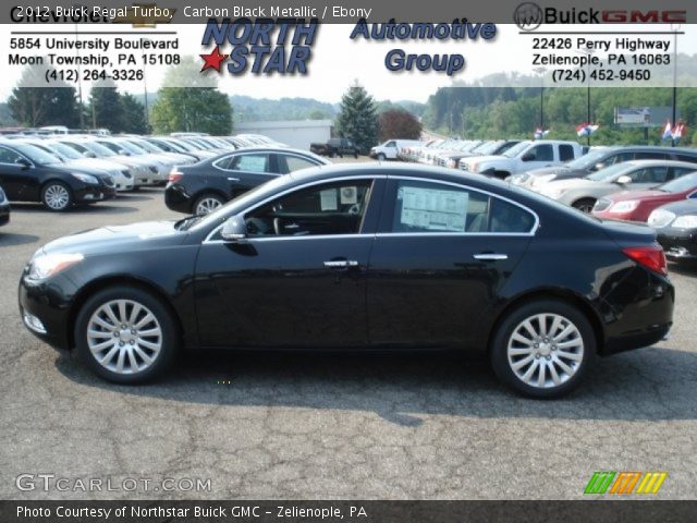 2012 Buick Regal Turbo in Carbon Black Metallic